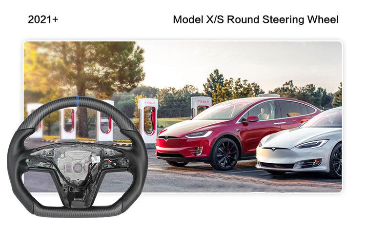 2021+ Model X/S Round Steering Wheel