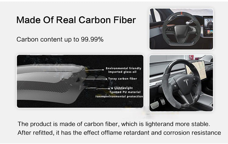 2021+ Model X/S Round Steering Wheel