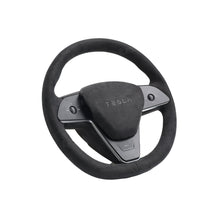 Load image into Gallery viewer, Tesla Model X/S Round Steering Wheel Retrofit Kit Yoke Replacement