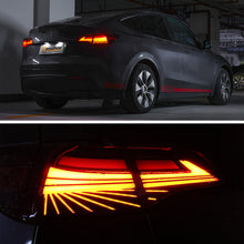 Load image into Gallery viewer, Tesla Model 3/Y Tail Lights Phantom Style Tail Light Assemblies LED Turn Signal