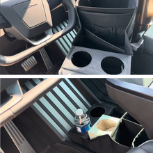 Load image into Gallery viewer, Tesla Cybertruck Storage Bag Lower Center Console Organizer With Compartments Cup Holder Oxford Cloth