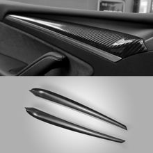 Load image into Gallery viewer, Glossy  carbon fiber dashboard and door trim panel kits