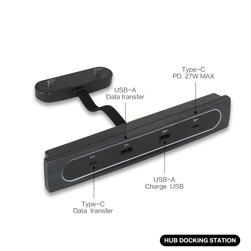 2021+ Model 3/Y Center Console Multi-protocol USB Charging Hub｜Maxamera