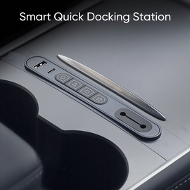 Maxamera 2021+ modell 3/Y Smart Control Expansion Dock: Förbättrad interiörfunktionalitet