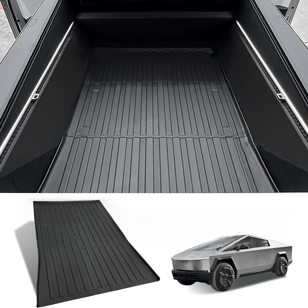 Cybertruck Custom Fit Floor & Trunk Mat Set - Durable TPE Material