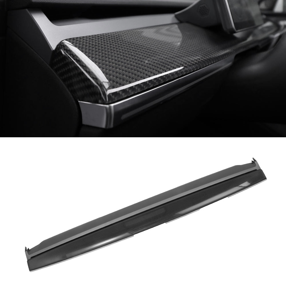 Glossy  carbon fiber dashboard and door trim panel kits