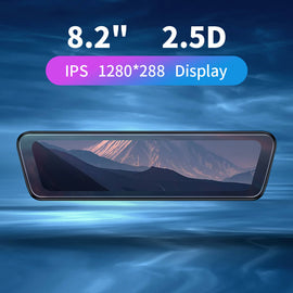 Tesla Model Y/Model 3 Highland Stream Media Backspegel Dual Channel Recorder Dashcam Backspegel 8,2