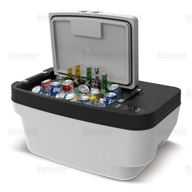 Model Y bærbart kjøleskap med fryser DC 12V/24V 45W For Tesla Sub Trunk