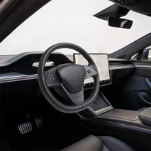 Load image into Gallery viewer, Tesla Model X/S Round Steering Wheel Retrofit Kit Yoke Replacement