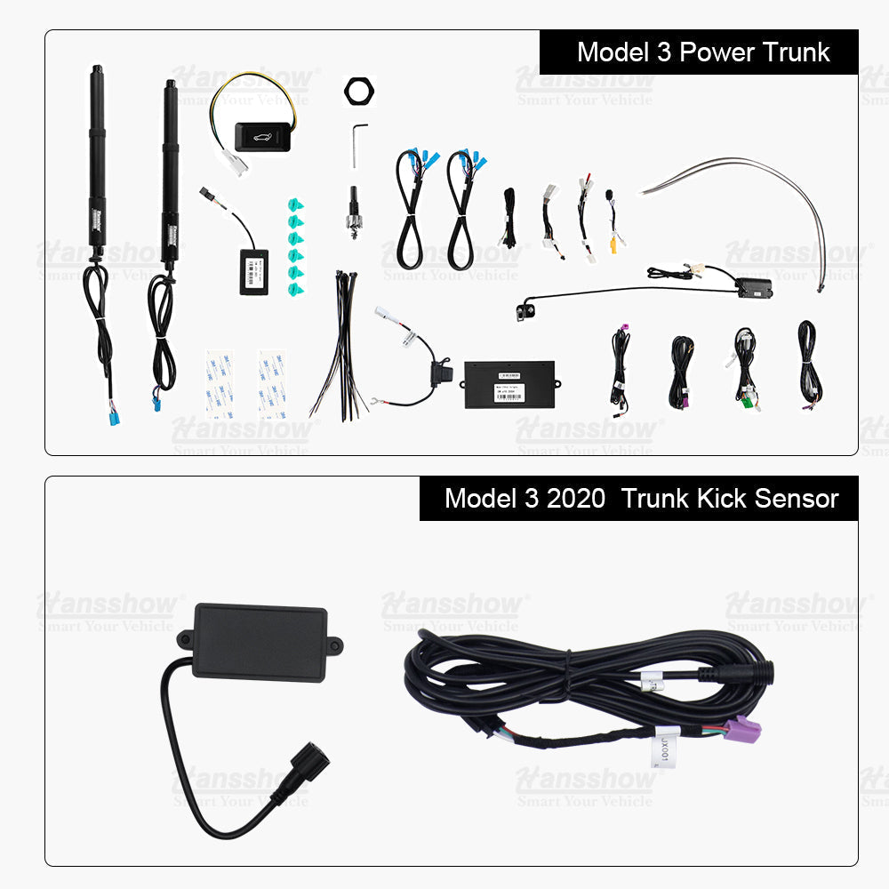 Model 3 Power Trunk and Frunk