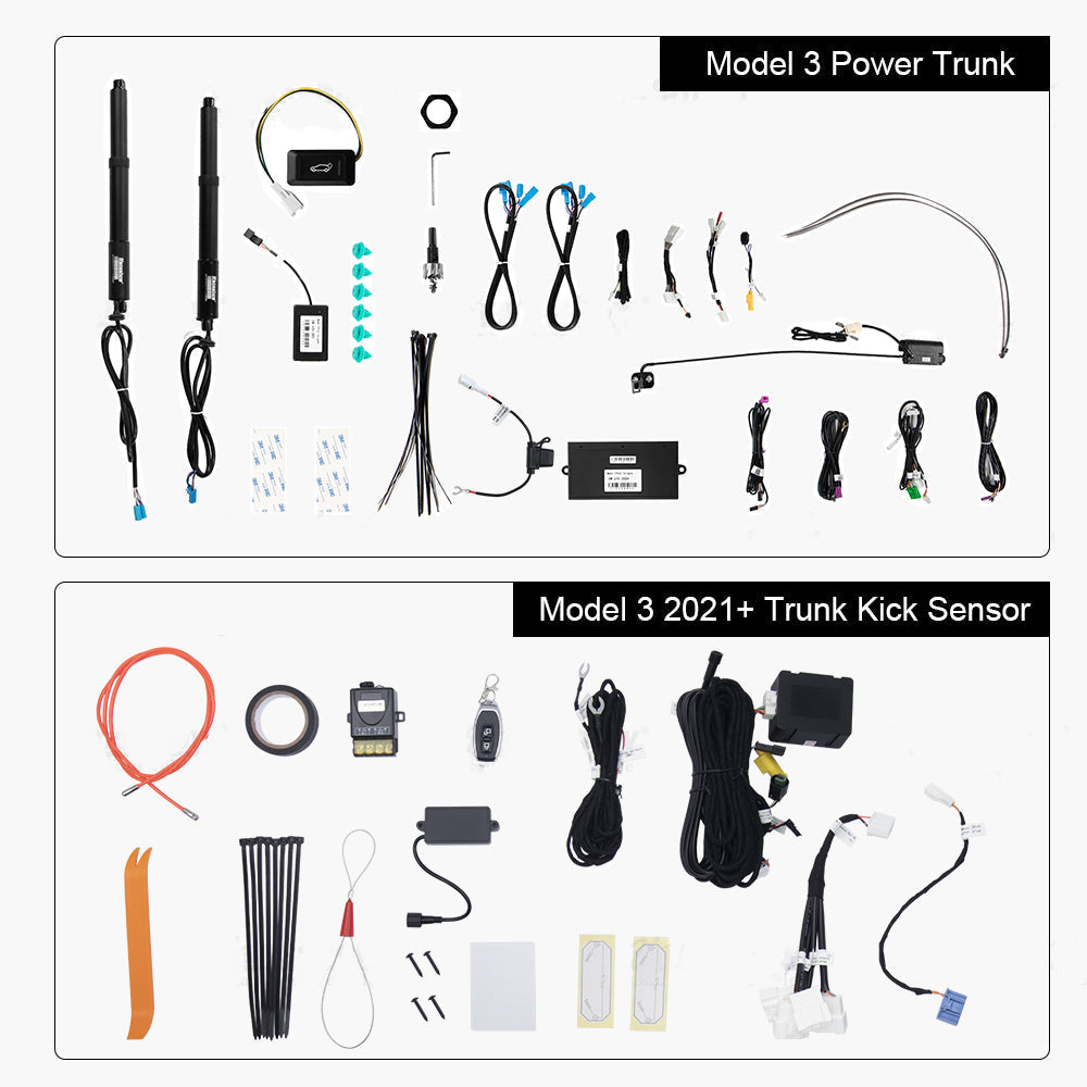 Model 3 Power Trunk and Frunk
