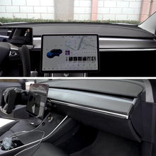 Load image into Gallery viewer, Matte Real Carbon Fiber Dashboard Cover and Front Door Trim Panel Caps