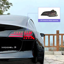 Load image into Gallery viewer, Model 3/Y LED Streamer Fishbone Tail Light