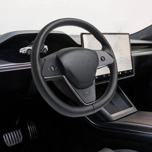 Load image into Gallery viewer, Tesla Model X/S Round Steering Wheel Retrofit Kit Yoke Replacement