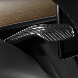 Couvercles de tige de clignotant en fibre de carbone modèles 3 et Y