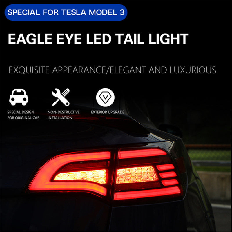 Model Y/3 Eagle Eye Style Tail Light