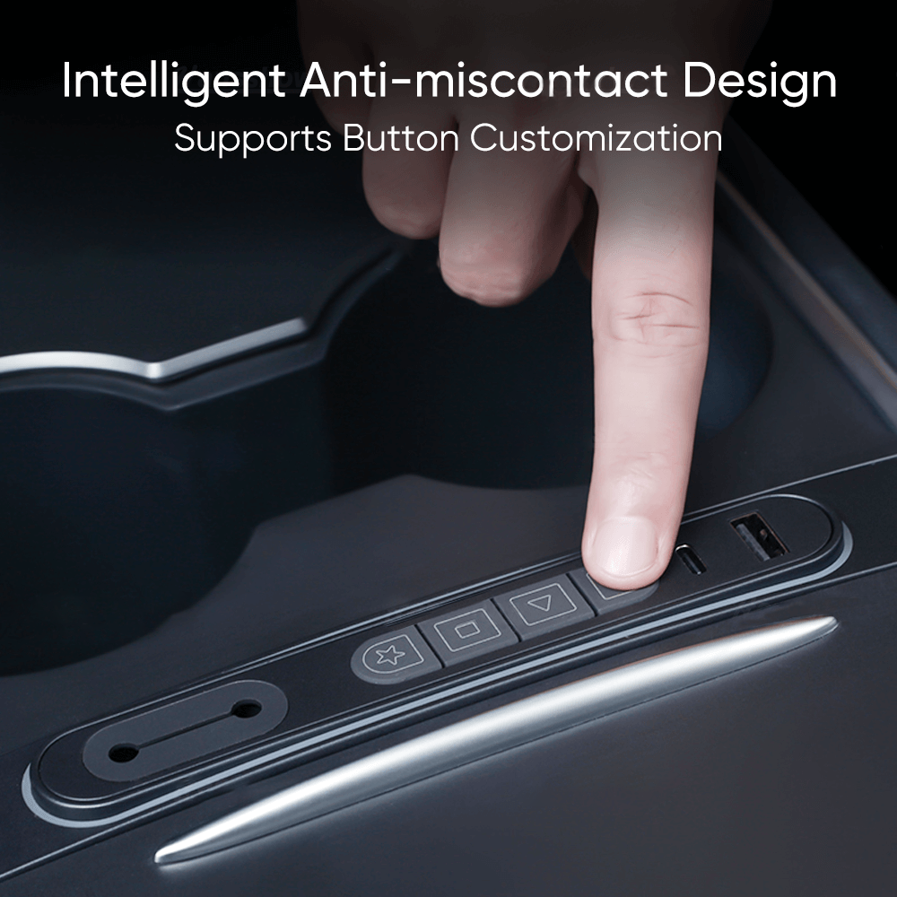 Maxamera 2021+ Model 3/Y Smart Control Expansion Dock: Enhanced Interior Functionality