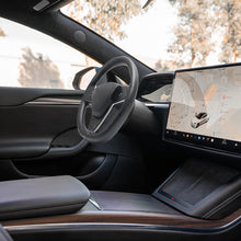 Load image into Gallery viewer, Tesla Model X/S Round Steering Wheel Retrofit Kit Yoke Replacement