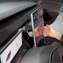 Load image into Gallery viewer, Tesla Model 3 Highland Screen Swivel Mount Center Console Touch Screen Rotating Bracket