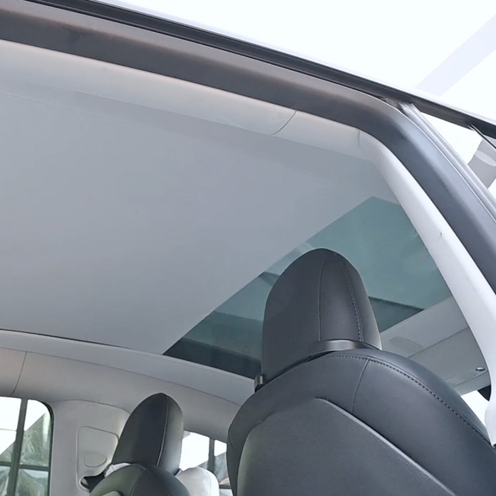 Electric Powered Sunshade Voice Control Retractable Glass Sunroof for Tesla Model Y