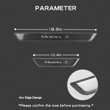 Load image into Gallery viewer, Model 3/Y LED illuminated Welcome Pedal Door Sill Protector