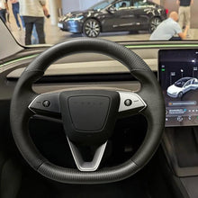 Load image into Gallery viewer, Tesla Model 3 Highland Steering Wheel Replacement Sport Carbon Fiber Maxamera