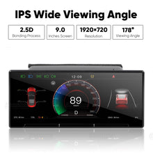 Load image into Gallery viewer, Tesla Model 3/Y F9 Carplay &amp; Android Auto Dashboard Touch Screen Display