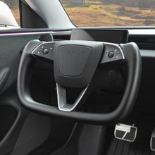 Load image into Gallery viewer, Maxamera Yoke Nappa Leather Steering Wheel For Tesla Model 3 Highland - Advanced &amp; Luxurious