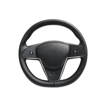 Load image into Gallery viewer, Tesla Model X/S Round Steering Wheel Retrofit Kit Yoke Replacement