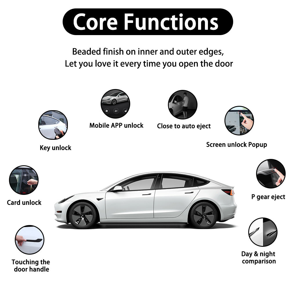 Model 3/Y Auto Present Door Handle (4 Doors) - V3