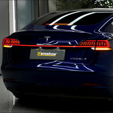 Load image into Gallery viewer, Tesla Model 3 Starlink Tail Light Starry Style Full-Width LED Strip Tail Light Assemblies