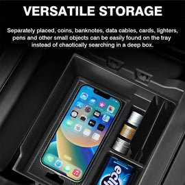 Maxamera Rivian R1S & R1T Armrest Storage Box Center Console Organizer Tray