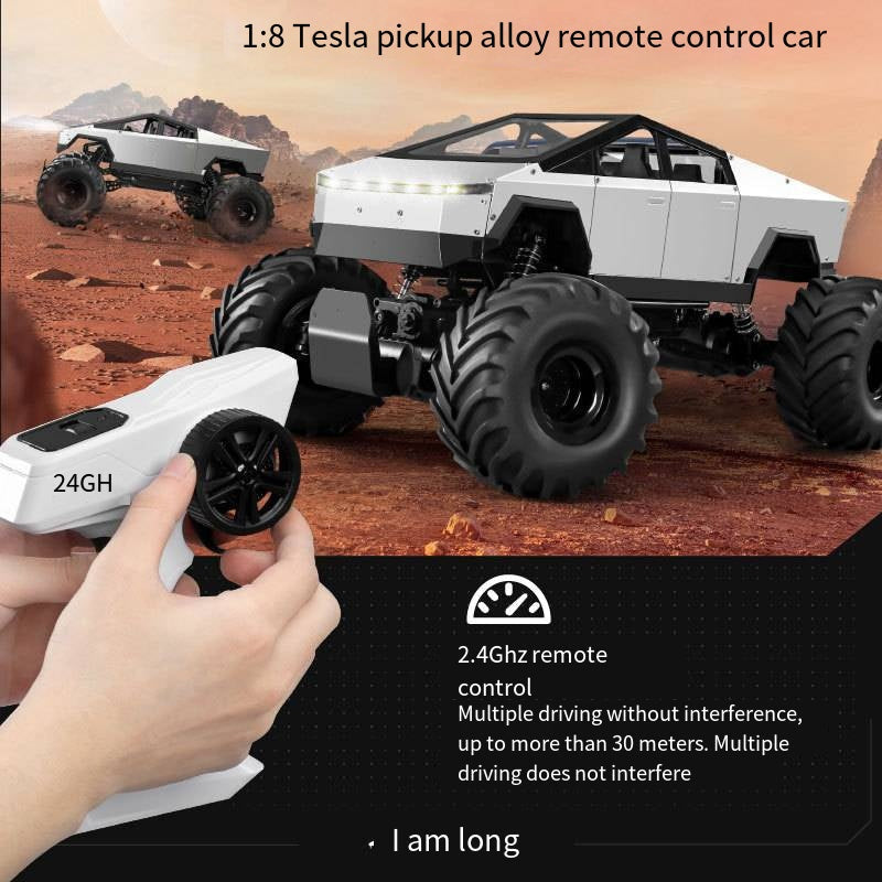 Maxamera Remote-Controlled Cybertruck--45CM-Future Off-Road Masterpiece