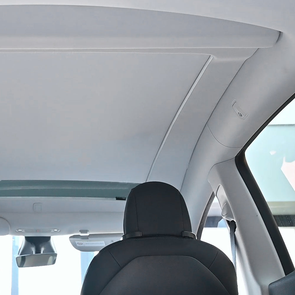 Electric Powered Sunshade Voice Control Retractable Glass Sunroof for Tesla Model Y