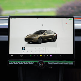 Senterkonsoll fysisk kontrollknapp Flere funksjoner for Tesla Model Y/3