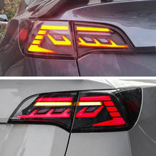 Load image into Gallery viewer, Tesla Model 3/Y Tail Lights Streamer Tail Lights Assemblies LED Turn Signal