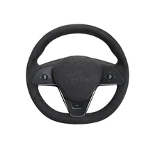 Load image into Gallery viewer, Tesla Model X/S Round Steering Wheel Retrofit Kit Yoke Replacement