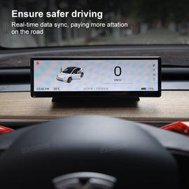 Tesla Model 3/Y 8,8-tommers F888 berøringsskjerm-instrumentklynge med innebygd luftventil