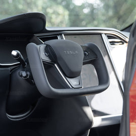 Maxamera Custom Yoke-ratt för Tesla Model S/X - Ergonomisk uppgradering