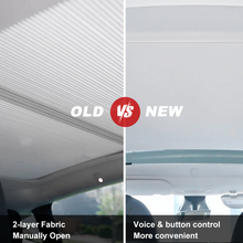 Load image into Gallery viewer, Electric Powered Sunshade Voice Control Retractable Glass Sunroof for Tesla Model Y