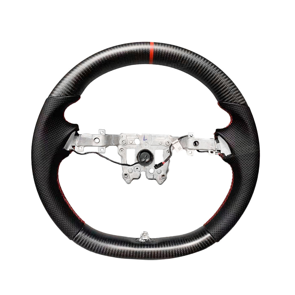 Tesla Model 3 Highland Steering Wheel Replacement Sport Carbon Fiber Maxamera