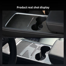 Load image into Gallery viewer, Matte real carbon fiber Center Console Trim Panel Cover