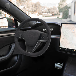 Kit de modification du volant rond Tesla Model X/S, remplacement du joug