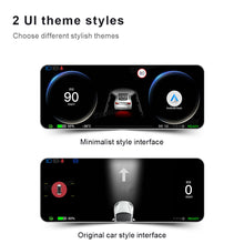 Load image into Gallery viewer, Maxamera Tesla Model 3 Y 8.9&quot; Head-Up Display Instrument Cluster FY9-C Dashboard Display Touchscreen Inspired By Model S/X Style