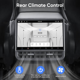 Ny Tesla Model 3/Y bakskjerm 8,66-tommers Android Entertainment Bakseteskjerm