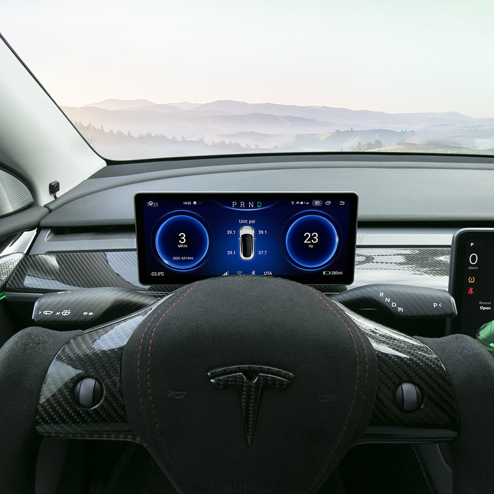 Android 4G 10.25-inch Tesla Model 3 Y Instrument Cluster Heads Up Display|Maxamera