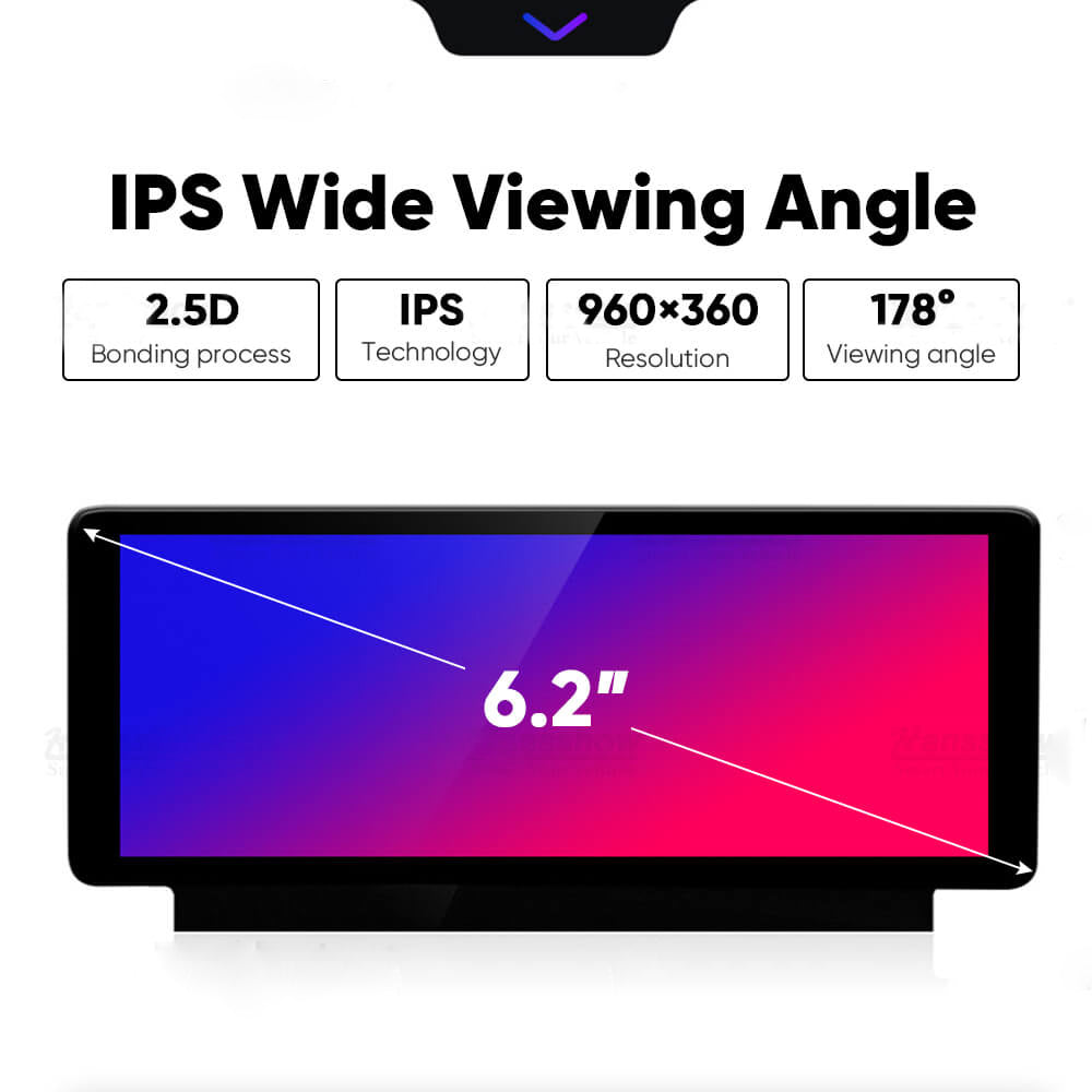 Tesla Model 3 Highland F62 Carplay Dashboard Screen 6.2 Inches Driver Display