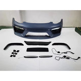 Simple Installation For Tesla Model 3 Upgrade GT4 Style Front Bumper Assembly PP Material Body Kit New Upgrade Facelift