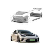 Hacker Robot Body Kit For 2019-2023 Tesla Model 3 Body Kit Hood GT Spoiler Front Rear Bumper Model 3 Hot Sale Kit