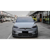 Carbon Fiber For Tesla Model X Upgrade YG Style Body Kit Front Lip Side Skirts Wheel Eyebrow Rear Diffuser Spoiler